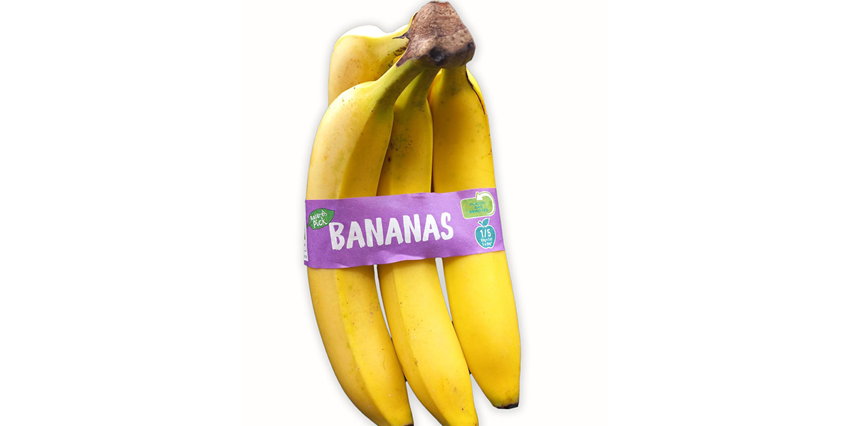Aldi elimina la plastica dalle banane
